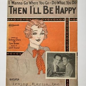 Vintage Sheet Music